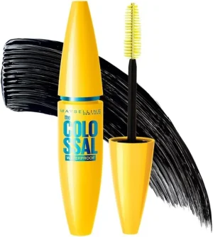 Maybelline Colossal Waterproof Mascara Black 10Ml- 01 Black